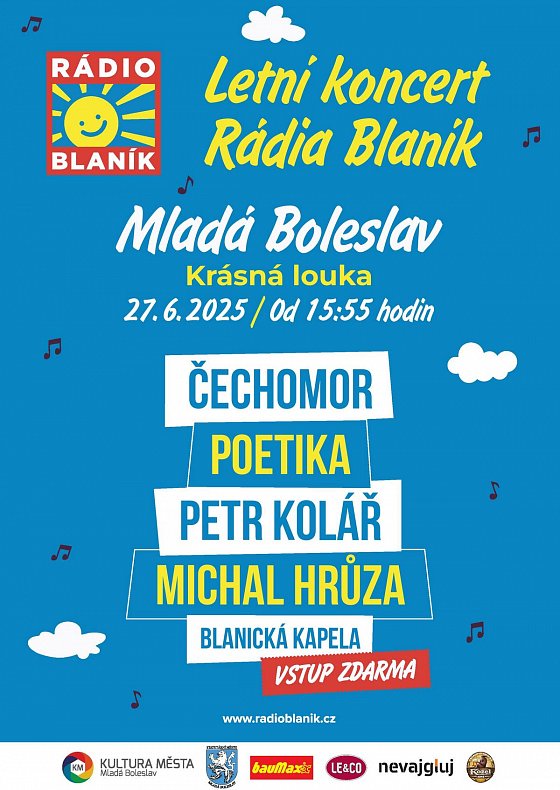Letní koncert Rádia Blaník