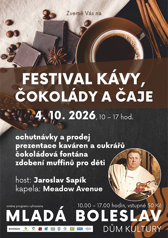 Festival kávy, čokolády a čaje