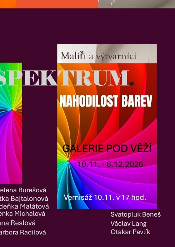 Spektrum nahodilosti barev