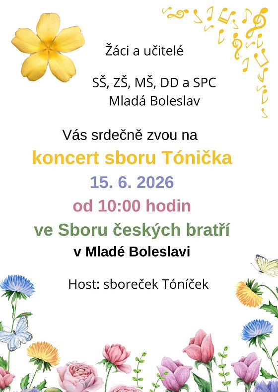 Koncert sboru Tónička