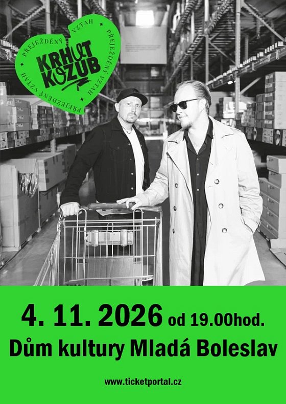 KRHUT & KOZUB - PŘEJEŽDĚNÝ VZTAH Tour