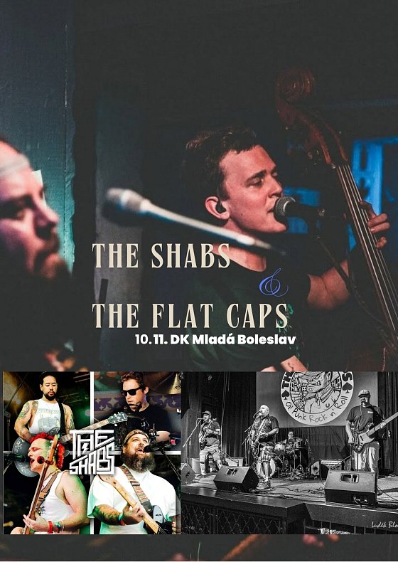 The Shabs (J.A.R./UK) + The Flat Caps (CZ)