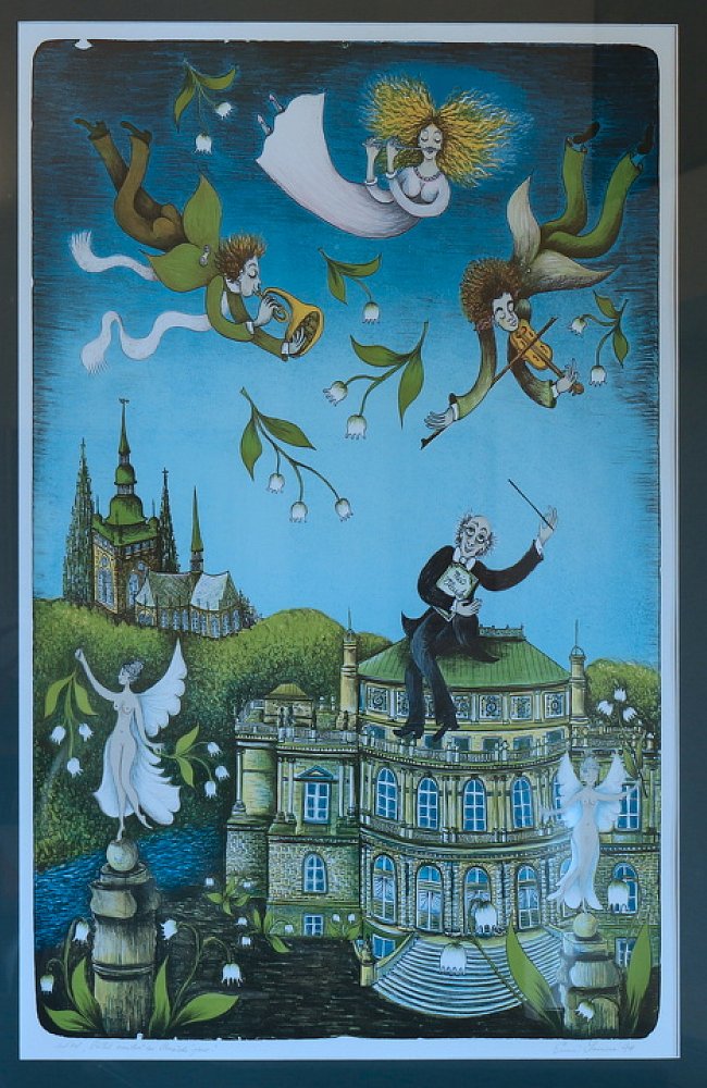 Přílet umělců na Pražské jaro